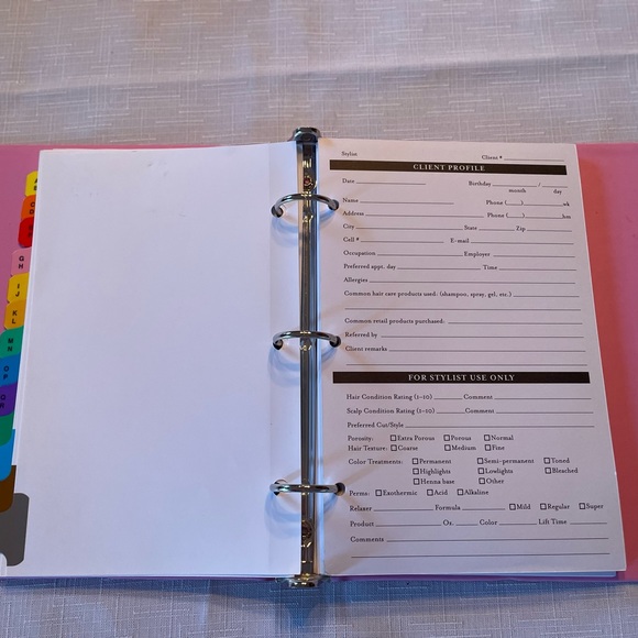 🛍️Client Data Profile Organizer✨💖 - Picture 2 of 4